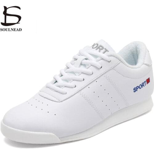 White Women Aerobics Shoes Girls Dance Sneakers Jazz Hip-hop Shoes Soft Sole Competitive Gym Children Sports Aerobic Shoes 28-44