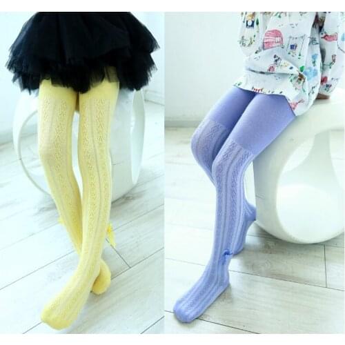 Yarn Elastic Baby Girl Leggings Girls Pantyhose 0-4years Children Bottom Pants Kids Underpant Cotton Top Quality