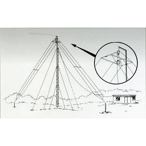 HF320A Short-wave Full-band 3-wire Broadband Antenna, HF Short-wave Full-band Single-sideband Antenna