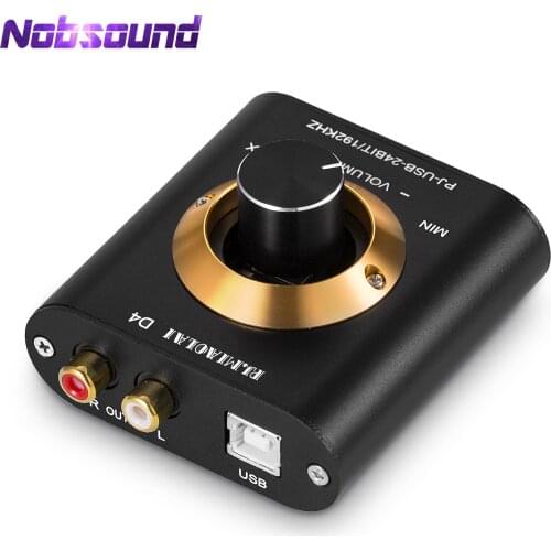 Nobsound Mini USB DAC Headphone Amplifier Digital to Analog Converter Audio Adapter Amp USB Sound Card