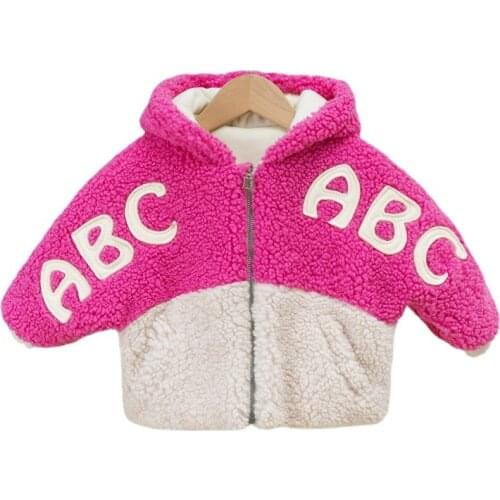 Brand New 2021 Boys Girls Winter Coat Warm Outerwear Hoodie Sweatshirt Children Polar Fleece Thicken Clothing Kids Jacket Unisex