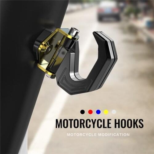 New Motorcycle Luggage Hook Helmet Holder Bag High Quality Durable Strong Portable Carry Eagle Claw Hanger Aluminum Alloy#294312