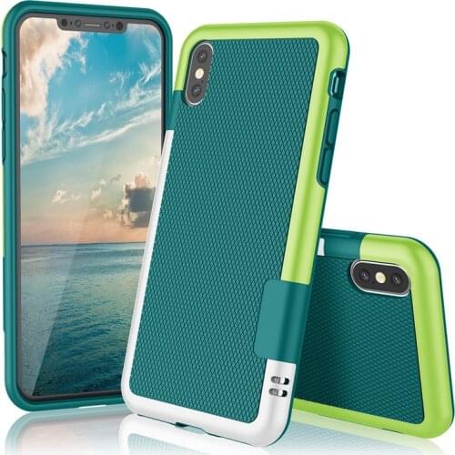 Ultra Slim Hybrid Anti-Slip Shockproof Phone Case For iPhone X XS 11 12 Pro MAX Mini XR 7 8 6 6S Plus Soft Rubber Silicone Cover