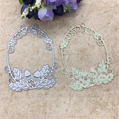 Wreath garland Metal Cutting Dies Stencil Scrapbooking Photo Album Card Paper Embossing Craft DIY Dies Cut
