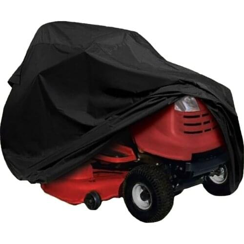 Protective Cover Lawn Decks Up To 54" Dustproof And Rainproof Resist Anti-UV Windproof Oxford Waterproof Riding Garden Mower