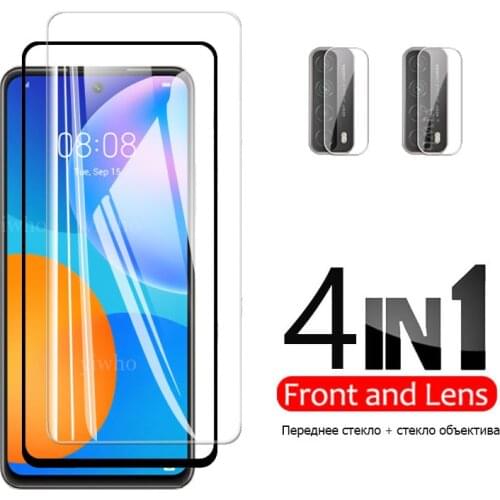 Huawei P Smart 2021 Protective Screen Protector Glass for Huawei PSmart 2021 Safety Glass Psmart2021 Camera Protector PPA-LX2