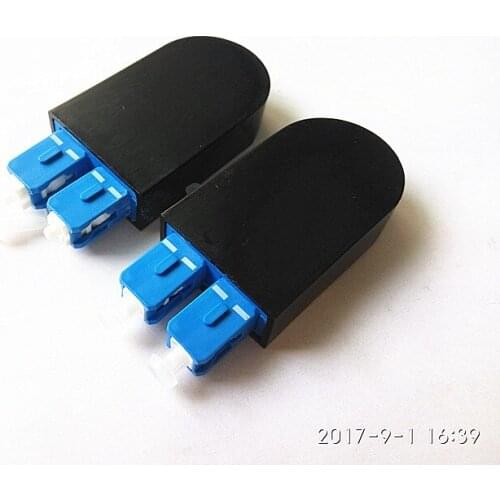 2pieces/lot SC / UPC Single - Mode Fiber Optic Circuitors SC Circuitors lc Fiber Optic Connectors Loopback