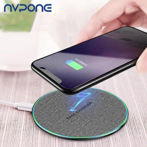10W 15W Qi Wireless Charger For Samsung S11 S10 Note 10 9 8 For iPhone 11 Pro X Xs Max Xr 8 Plus Fast Charging Pad