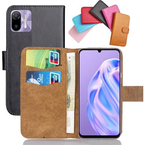6 Colors Ulefone Note 6 Case 6.1" Leather Fashion Luxury Multi-Function Ulefone Note 6 Case Phone Cover Card Slots