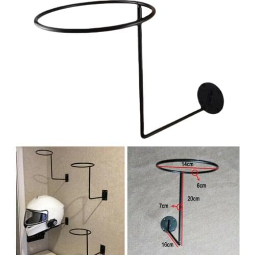 Motorcycle Helmet Holder Jacket Hook Rack Hanger Display for Coat Hats Caps