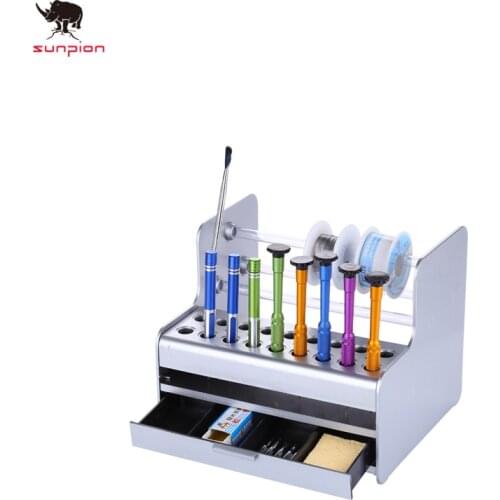 3D printer parts Multi-function Repair Tools Storage Box Electronic Components Screwdriver Organizer Parts Plastic Toolbox