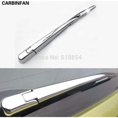 For Suzuki Vitara 2015 Rear Wiper Cover Abs Chrome Rear Wiper Trim Car Styling Stickers Rear Wiper Cover 3Pcs/Set