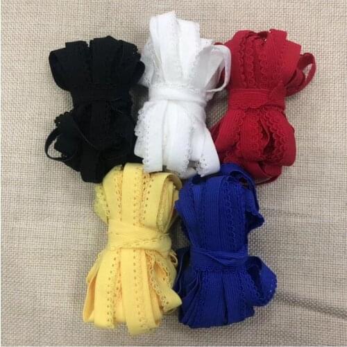 10 Meters Elastic Lace Trim for DIY Underwear Stretch Lace Trimmings Ribbon Bra Lingerie Accessories