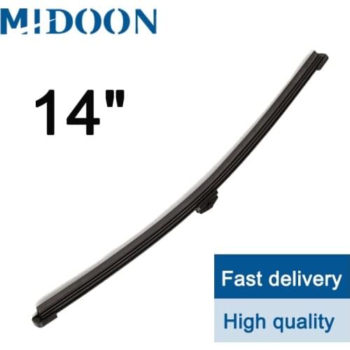 MIDOON Wiper 14" Rear Wiper Blade For VW Touareg MK2 2010 - 2016 2017 2018 Windshield Windscreen Rear Window