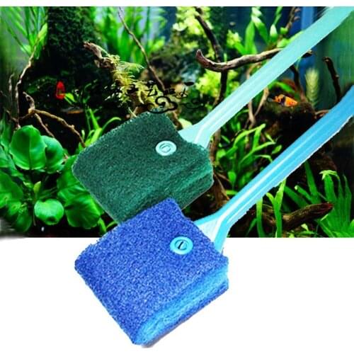 Fashion 40cm Aquarium Fish Tank Cleaning Brush Practical Convenient Sponge Cleaning Brush Fish Tank Cleaner Scrubber Brush