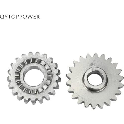 Motorcycle Kick Start Gear Bridge Gear For Zongshen 190cc Z190 W190 ZS1P62YML-2 Electric Starter Engine Dirt Pit Bike Atv Quad