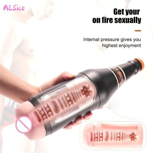 Male Automatic Sucking Vagina Masturbation Cup Real Blowjob Masturbator Adult Toys Pocket Pussy Sex Toys For Men Toys Adults 18