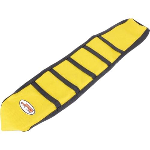 Ribbed Red Gripper Soft Seat Cover For Suzuki RM85 02-16 Enduro Motocross Racing Dirt Pit Bike Motorycle