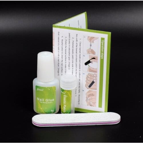 Ingrown Toenail Correction Tool KIT Ingrown Toenail Pedicure Tool Straightening Clip Curved BS Brace WITH GLUE