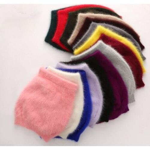 New winter slim sable knitting mink cashmere autumn warm short skirt women customized multicolor free shipping S22