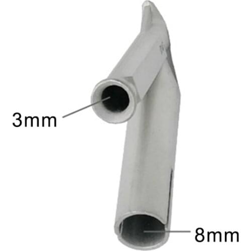 Dropship 5mm/4mm Speed Welding Nozzle Round/Triangular Welding Tip For Plastic Vinyl Welder