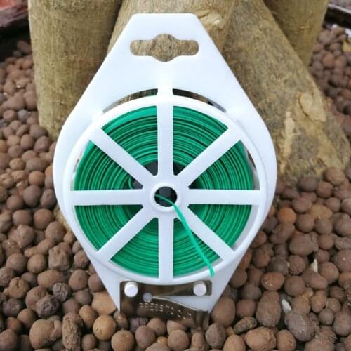 Garden Strapping Flowers And Plants Climbing Cane Fixed Line Garden Lace Up Protective Bag Plastic Wire Binding Climbing Plants