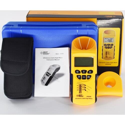 Smart Sensor AR600E Ultrasonic Cable Height Meter Height 3-23m Horizontal 3-18m measuring the height of the lowest 6 cables