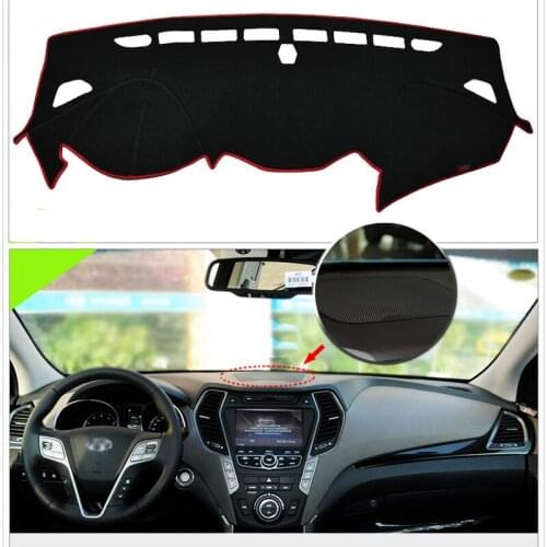 Interior Dashboard Carpet Photophobism Protective Pad Mat For Hyundai Ix45