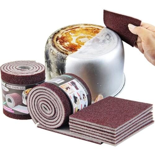 1 piece/1 roll magic cleaning sponge household tools kitchen utensils accessories cleaning emery sponge Kitchen cleaning wipe