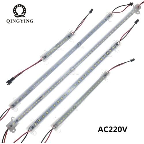10pcs-50pcs AC220V LED Bar High Brightness 10cm 20cm 30cm 40cm 50cm SMD2835 Energy Saving LED Tube Light Cold White/Warm White