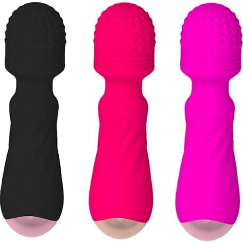 12 Speeds Magic Wand Vibrator Vagina G-Spot Clitoris Stimulator Sex Toys for Adults Men Women Pussy Massager Female Masturbator