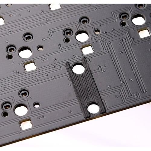 20pcs/Pack Mechanical Keyboard PCB Stabilizer Satellite Switch Film PTFE/Silica Gel Adjust The Big Keys 3M Adhesive