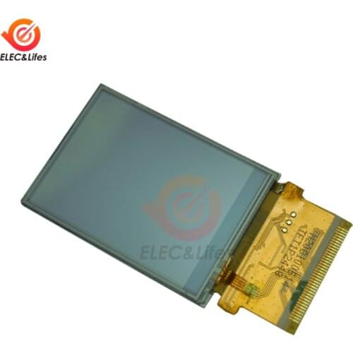 2.4 Inch SPI Serial TFT LCD Color screen display module ST7735 ILI9341 driver IC 4 IO 240X320 display touch panel for Arduino