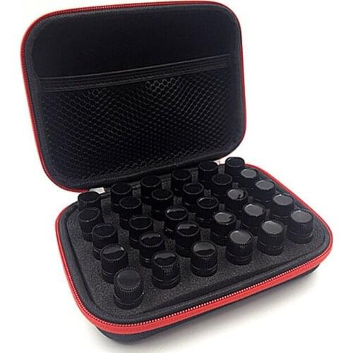 Diamond Painting Accessories Multicolor 30 Grid 1ML-3ML universal Bottle Storage Bag Tote Bag Zipper Portable EVA Box