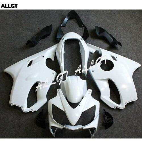 ALLGT Motorcycle Bodywork Fairing Set Unpainted Fairing Kit for Honda CBR 600 RR F4I 2004 2005 2006 2007