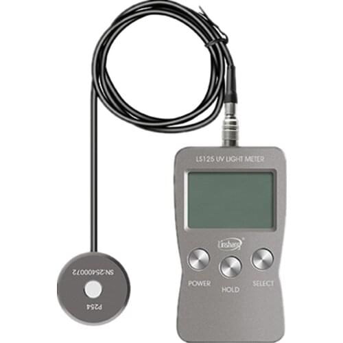 LS125 Multiple Probe UV Light Meter Digital Probe And Plug-in Push-and-Pull Autolock Connector
