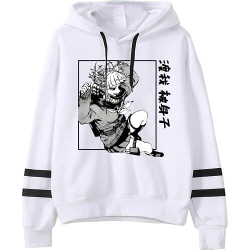 My Hero Academia Cosplay Todoroki Anime Pullover Himiko Toga Sweatshirts Boku No Hero Academia Izuku Midoriya Unisex Hoodies
