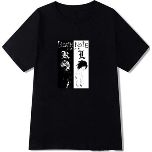 Men Women T-shirt Tops Death Note Tshirt T-shirt Tee Shirt Clothes