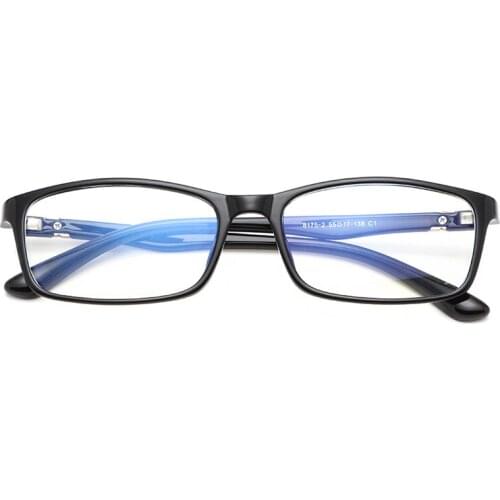 TR90 flat mirror computer frame glasses anti-blue light glasses UV400 trend