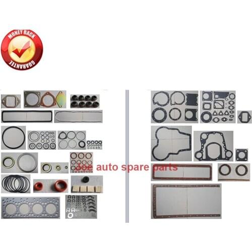 Engine Full gasket set kit for Komatsu D50P Bulldozer etc Machine engine: 4D120