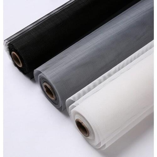 Indoor Insect Screen Window Netting Anti Mosquito Bug Room Curtain Mesh Customizable Polyester Screen DIY Custom Mesh Material