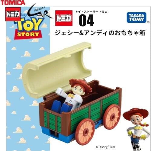 Takara Tomy Tomica Alloy Diecast Cars Disneys Toys Story Jessie Small Wagons Children Gifts
