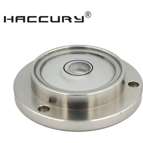 High precision universal round blisters Machine tool leveling level metal material with base horizontal bubble beads