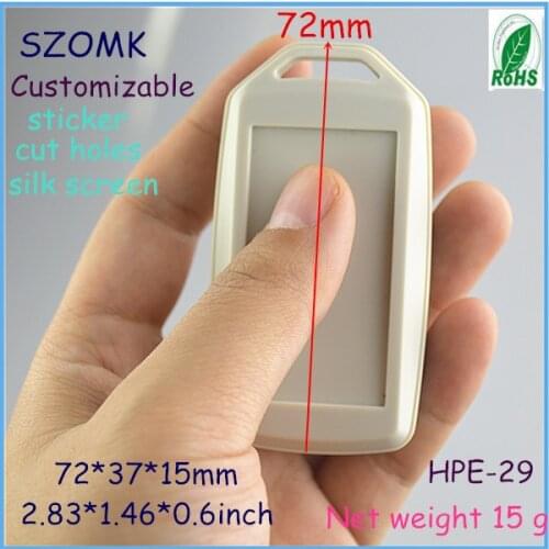 2 pieces, electrical plastic junction boxes 2015 new 72*37*15mm 2015 new diy plastic enclosure, outdoor plastic enclosures