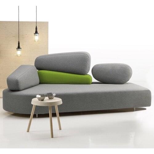Free Shipping,Personalized fashion creative art fabric sofa small apartment three persons removable and washable simple sofa