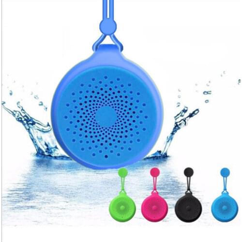 Mini Bluetooth Wireless Speaker IPX4 Waterproof Portable Outdoor Suction Cup Bathroom Speaker For Huawei Samsung Phone