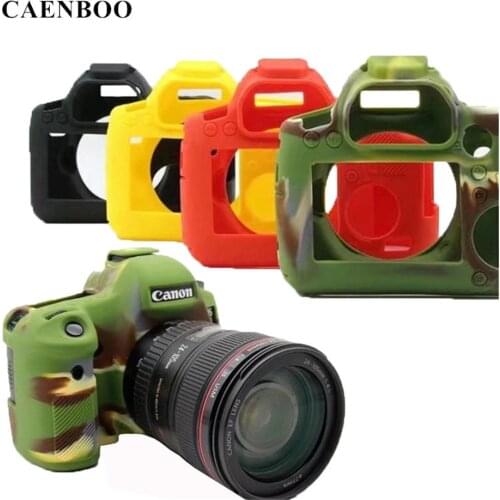 CAENBOO 100D 80D 6D 70D Camera Bag Soft Silicone Rubber Protective Body Cover Case For Canon 5D Mark III IV S 5D 5DS 5D3 5D4