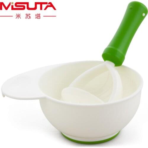 Baby Grinding Bowl Children Supplementary Food Processor Handmade DIY Dishes Fruit Puree Juice Grinding Tools Baby Food Makrer