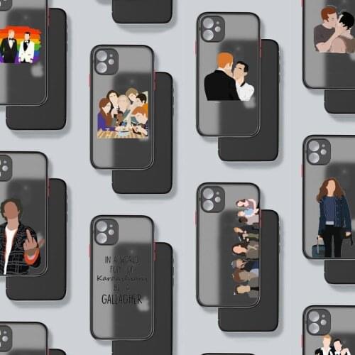 Lip Gallagher Shameless tv show Phone Case For iphone 12 11 8 7 plus mini x xs xr pro max matte transparent cover