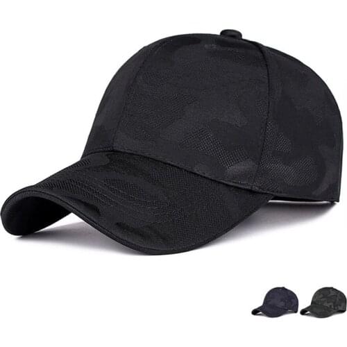 Camouflage Fishing Hat Anti-rust Metal Adjustable Buckle Breathable Comfortable Outdoor Tactical Cap Fishing Accessories X469G